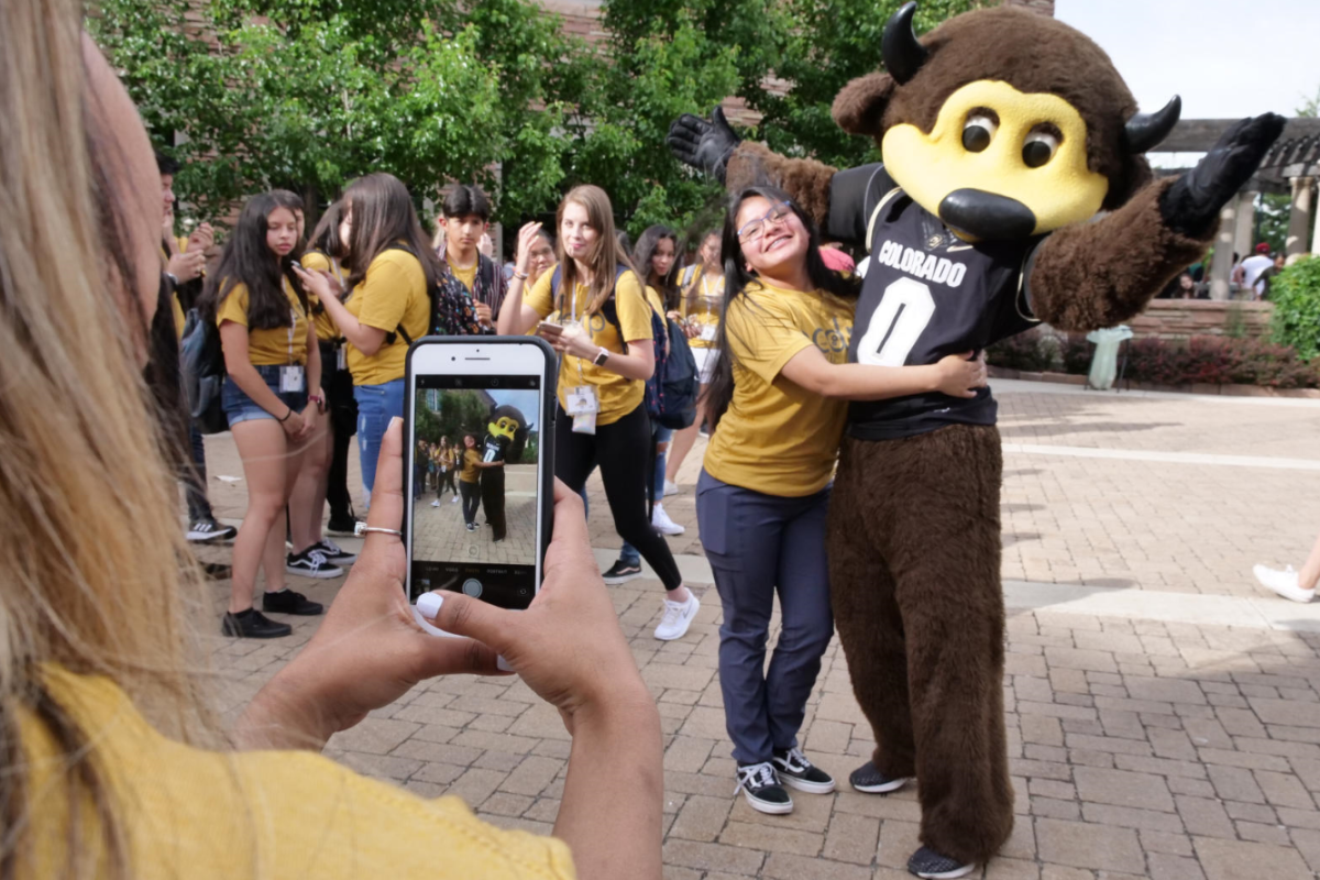 The 2019 ODECE ice cream social at the University of Colorado Boulder. (Photo by Casey A. Cass/University of Colorado)