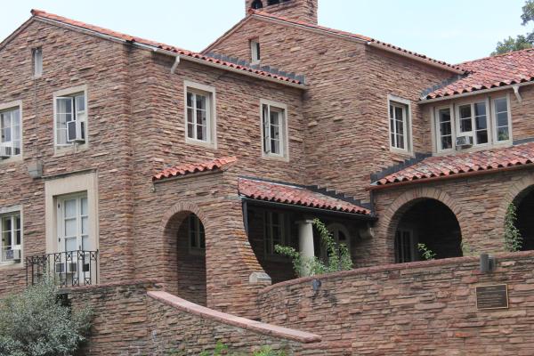 university club brick building