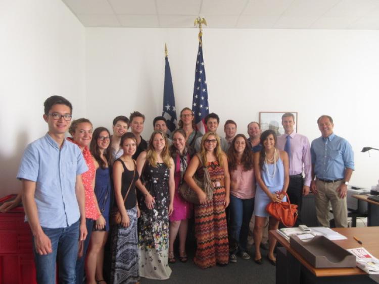 students at consulate in bordeaux