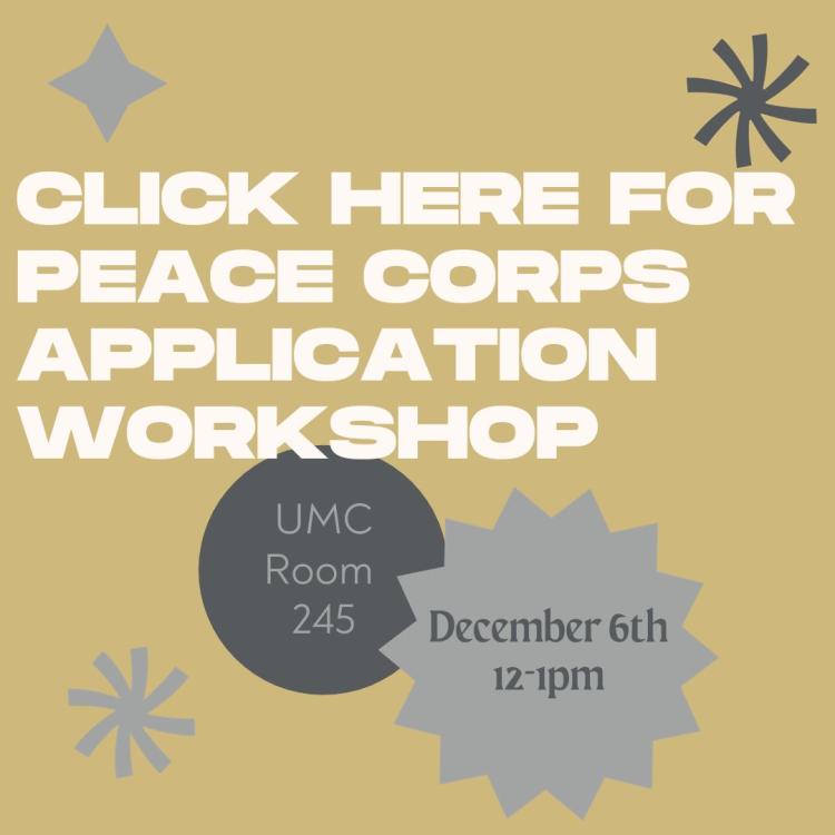 peace corps cu boulder