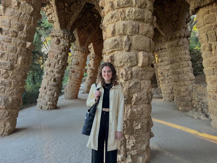 Kyrianna Krzystek in Barcelona, Spain