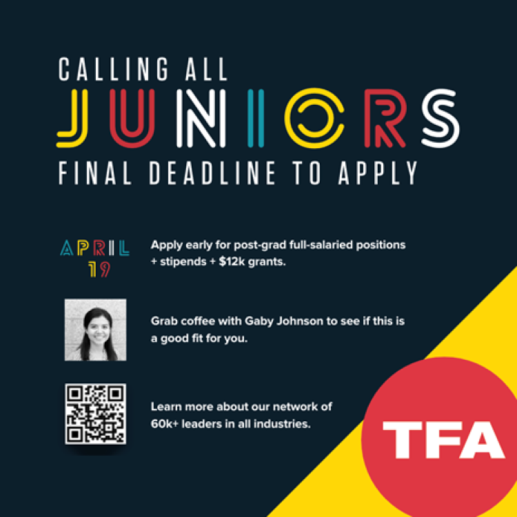 teach for america juniors