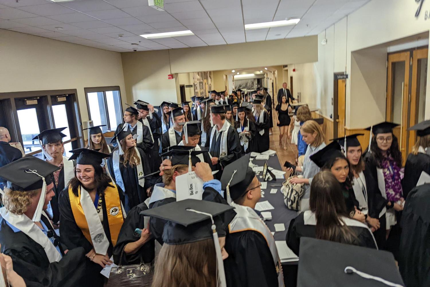 IAFS Graduates entering UMC Ballroom