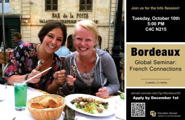 french connections in bordeaux global seminar