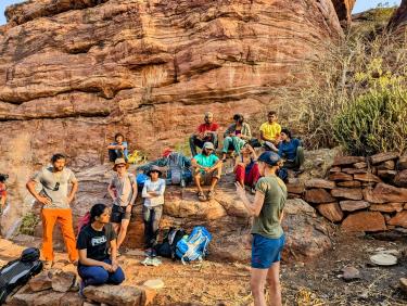 group climbing