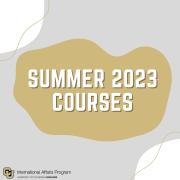 summer 2023 courses