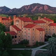 cu boulder sunset