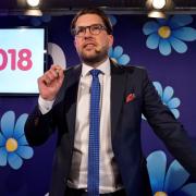 The Sweden Democrats party leader, Jimmie Åkesson TT NEWS AGENCY / REUTERS