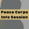 Banner: "Peace Corps Info Session"