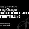 Banner for Gigi Pritzker speaker event