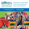 Info flyer for The Boren Awards scholarship
