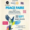 flyer for Boulder Peace Week event