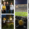 collage of photos taken at the first IAFS Homecoming Reunion tailgate