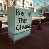 be the change grafitti