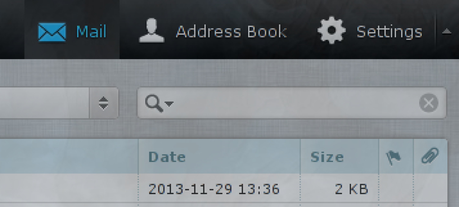 Settings button location