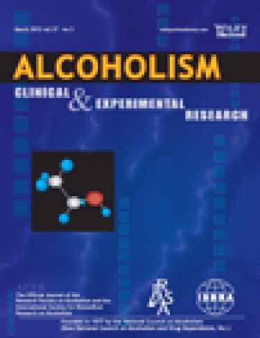 Alcoholism: Clinical and Experimental Research