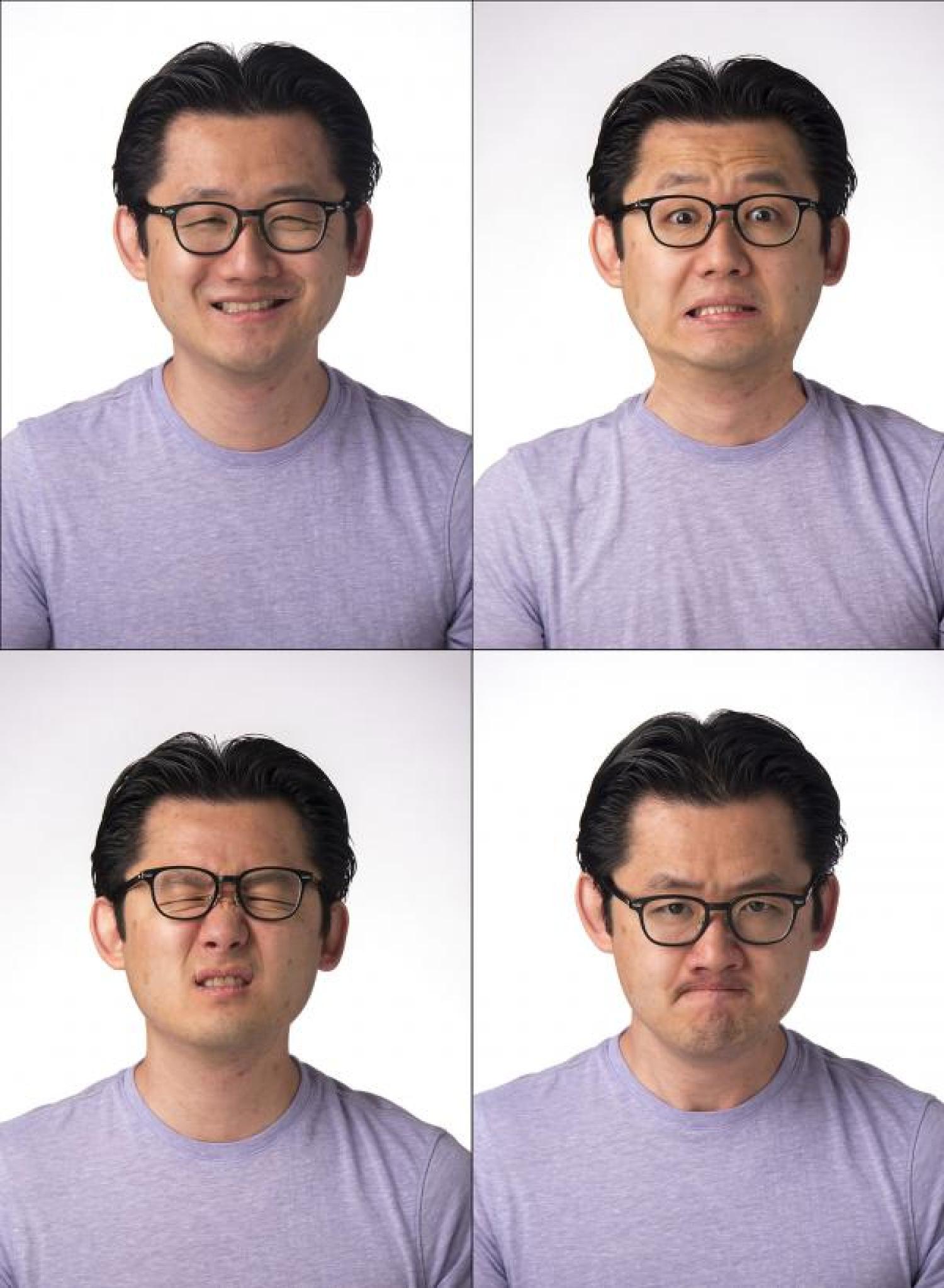 Dan Lee Facial Expressions