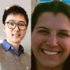 Photo of Jon Cai and Maggie Perkoff