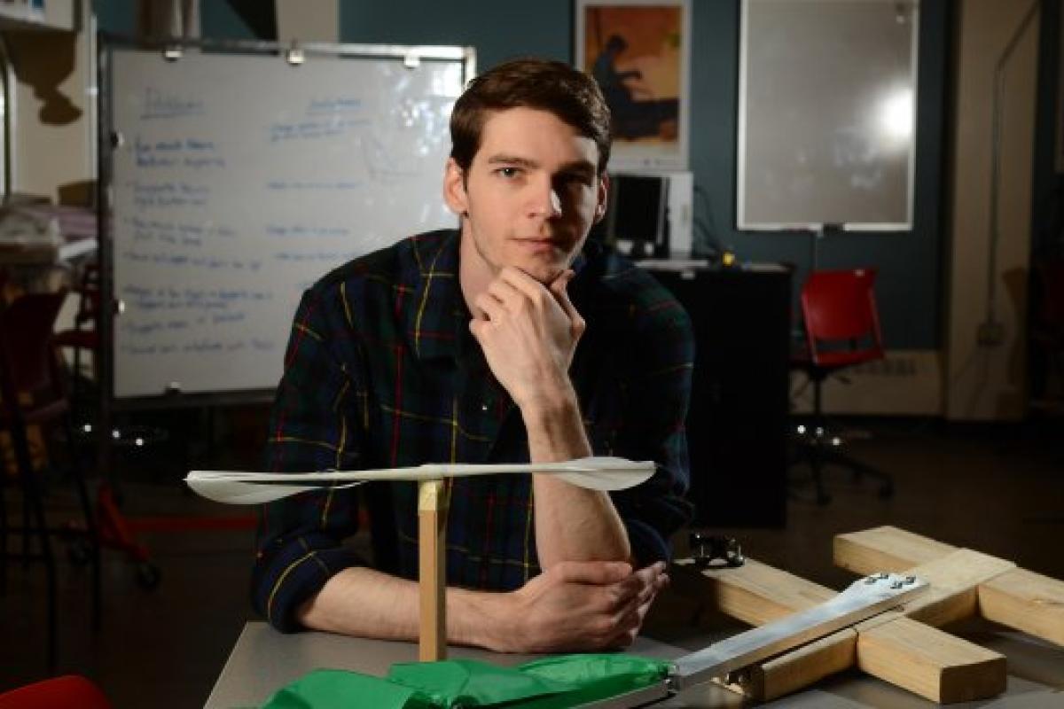 CU Boulder student designs new wind turbine