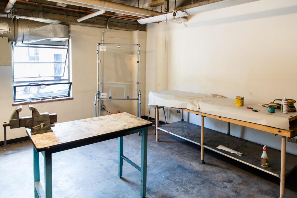 Finishing room
