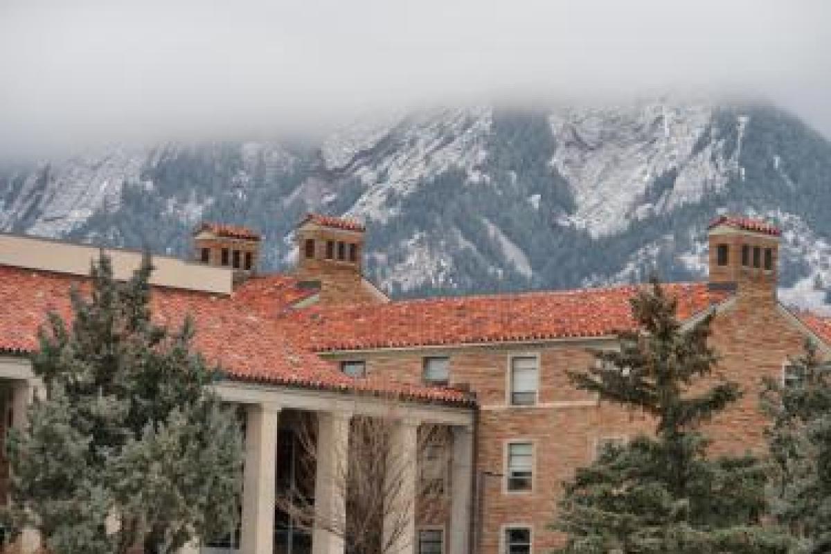 CU Boulder campus