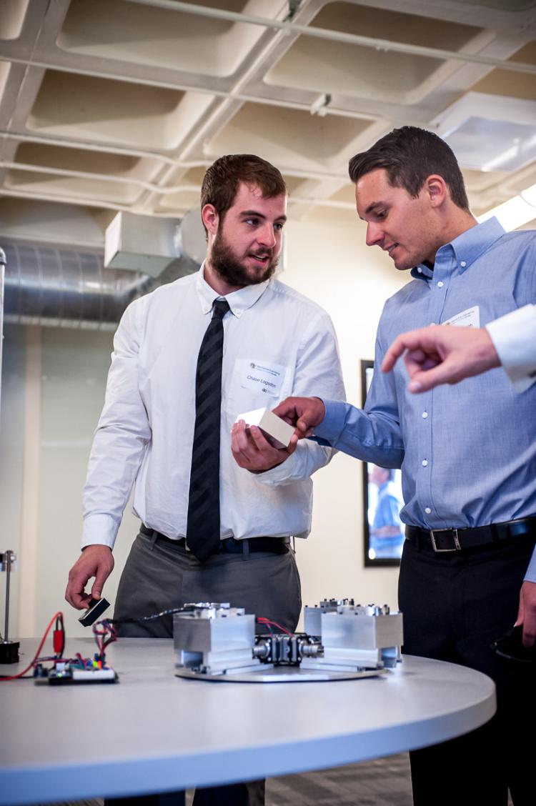 students working at IF