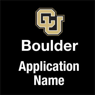 CU Boulder Application Icon