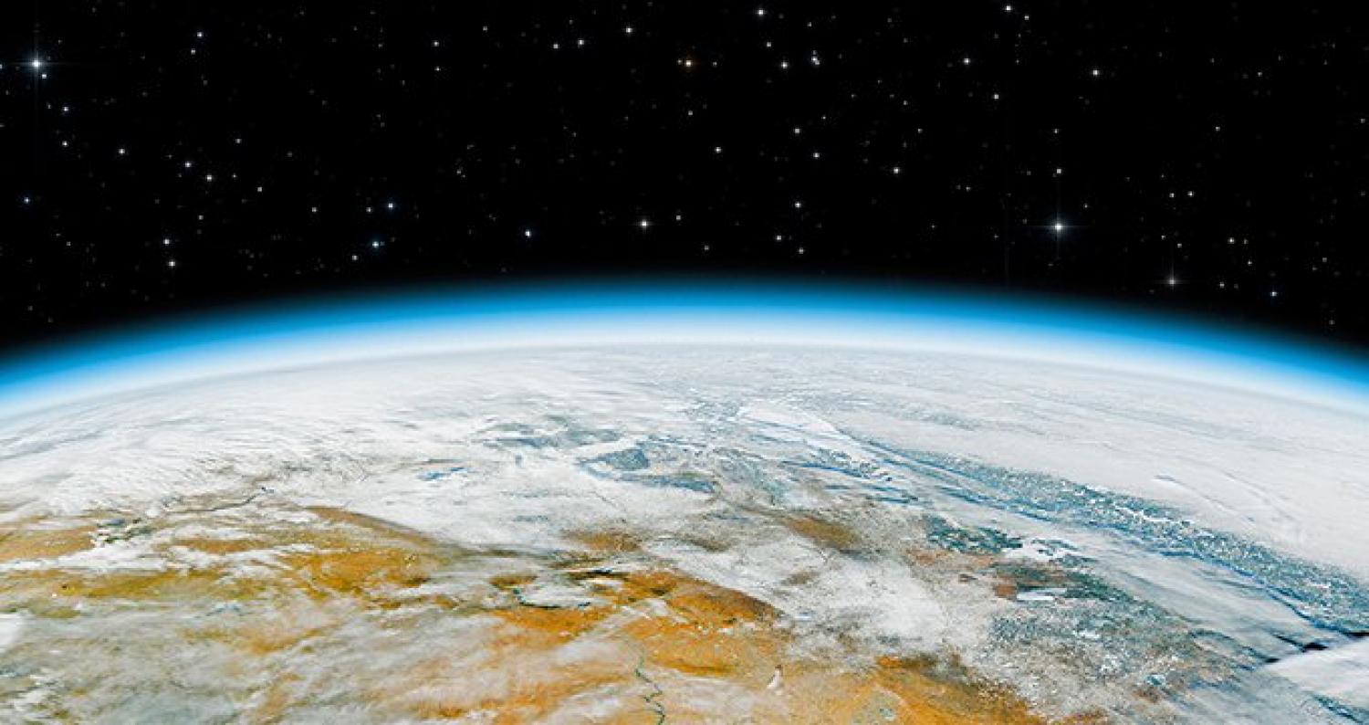 space view of earth