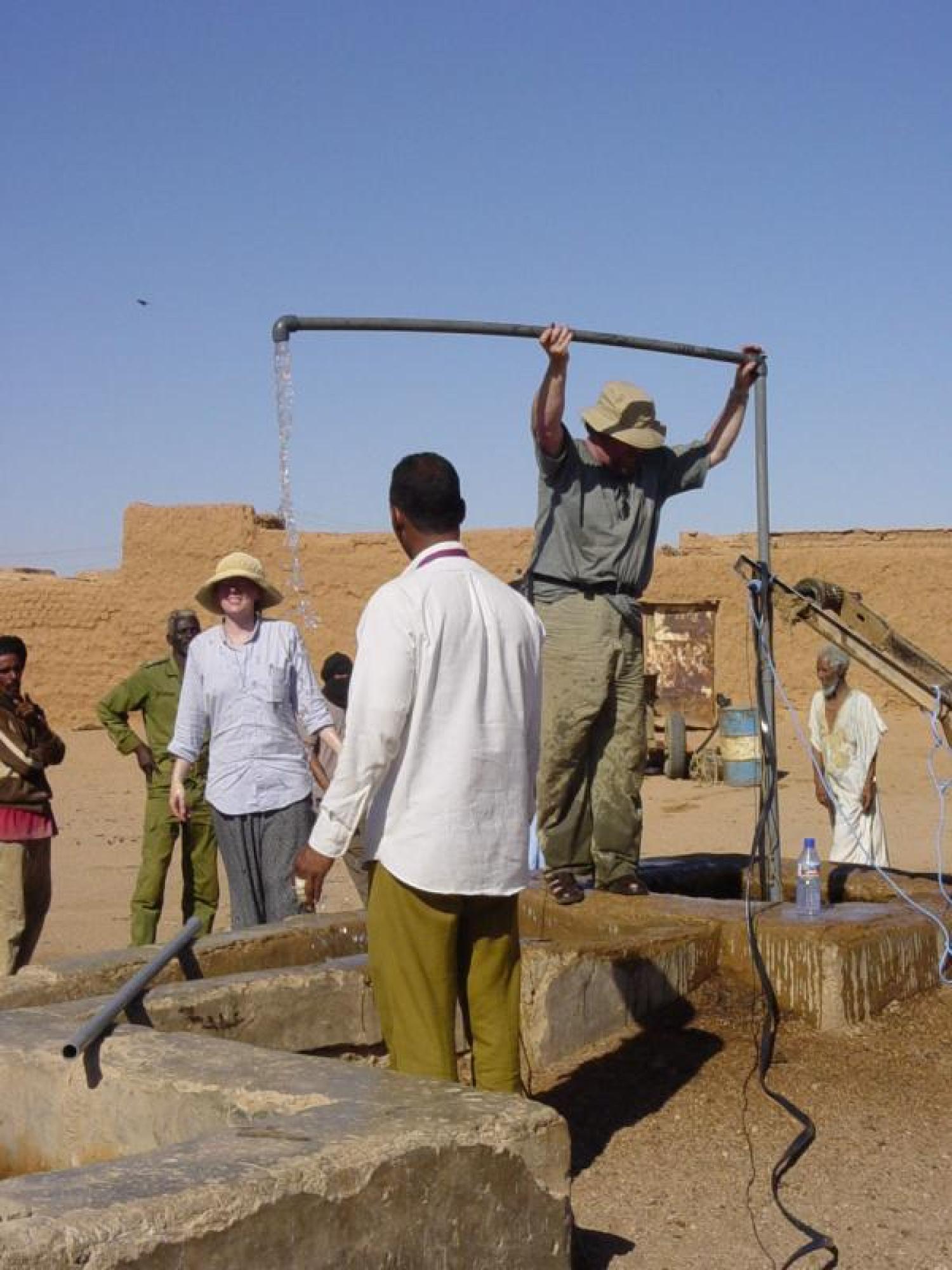 Photo of sustainable water project