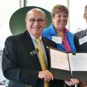 Master Research Agreement signing ceremony