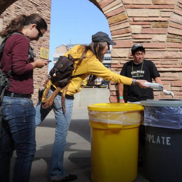 composting at the stadium