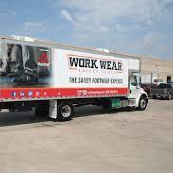 workwear safety shoe truck
