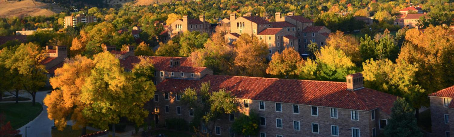 Fall CU campus