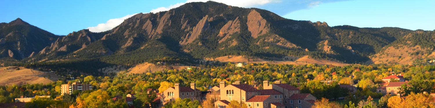 CU Boulder campus