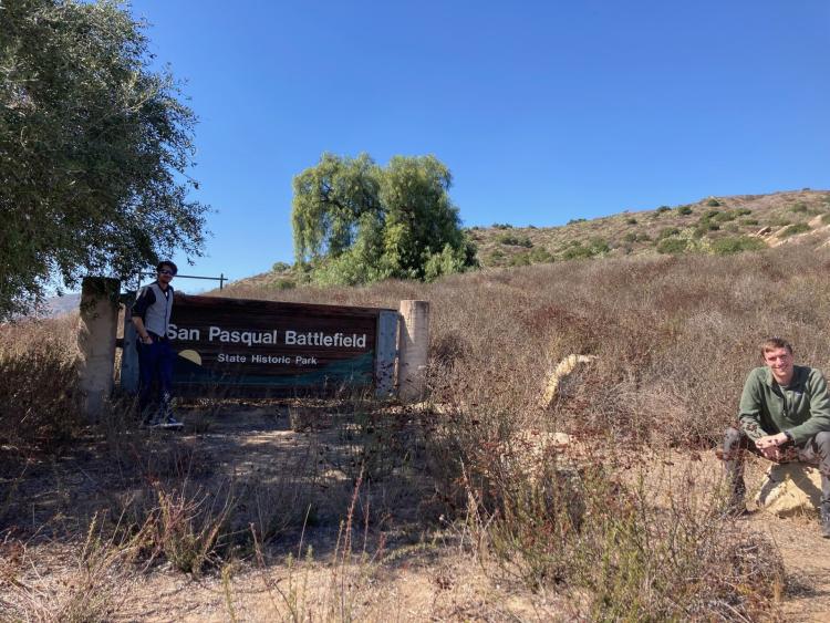 Visiting San Pasqual Battlefield