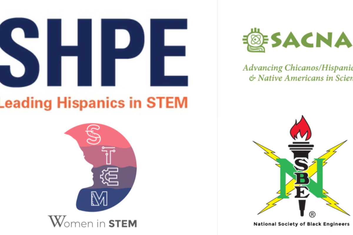 Logos for Hispanics in STEM and in Science