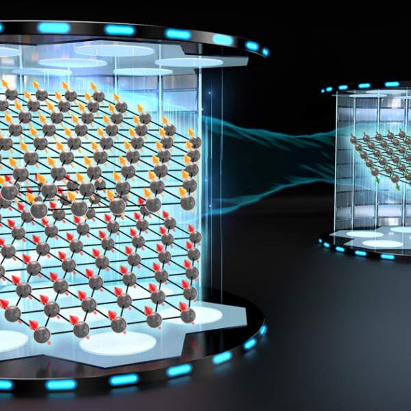 Teleporting quantum information stored in collective spin states of ions within a two-dimensional crystal