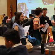 Students and employers connect at the Physics and Quantum Career & Internship Fair