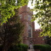 Spring scenic on CU Boulder campus