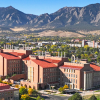 Aerial view of BioFrontiers Institute on CU Boulder East Campus