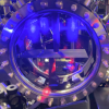 The vacuum chamber where atoms are cooled until they can be trapped in a lattice inside a cavity