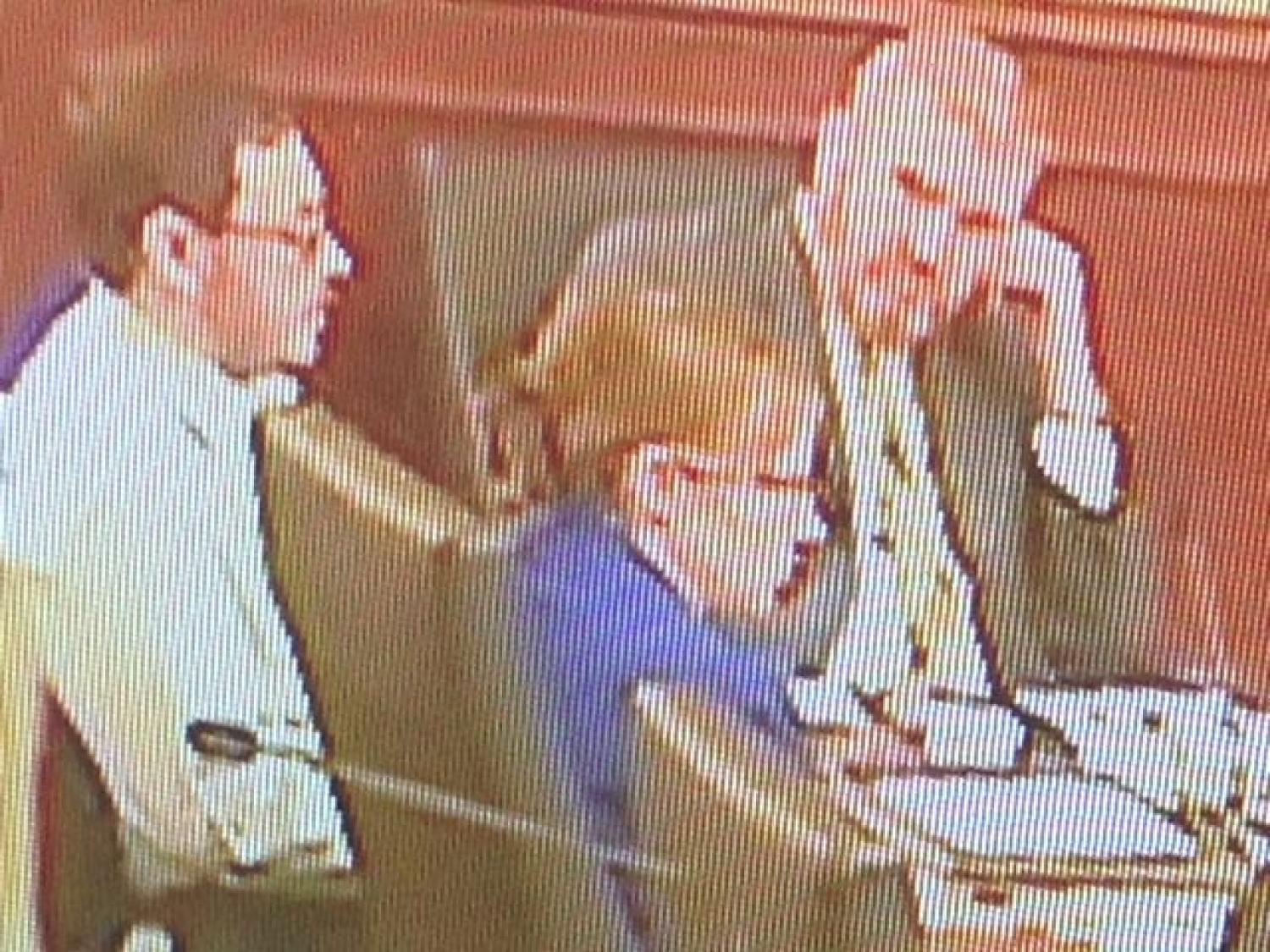 James Holmes in the courtroom