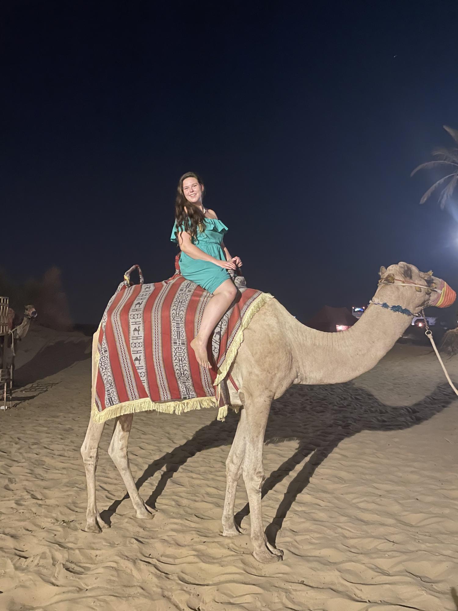 Molly on a Camel