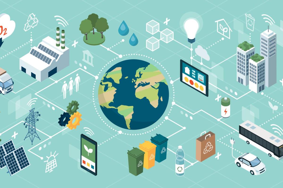 Sustainability illustration