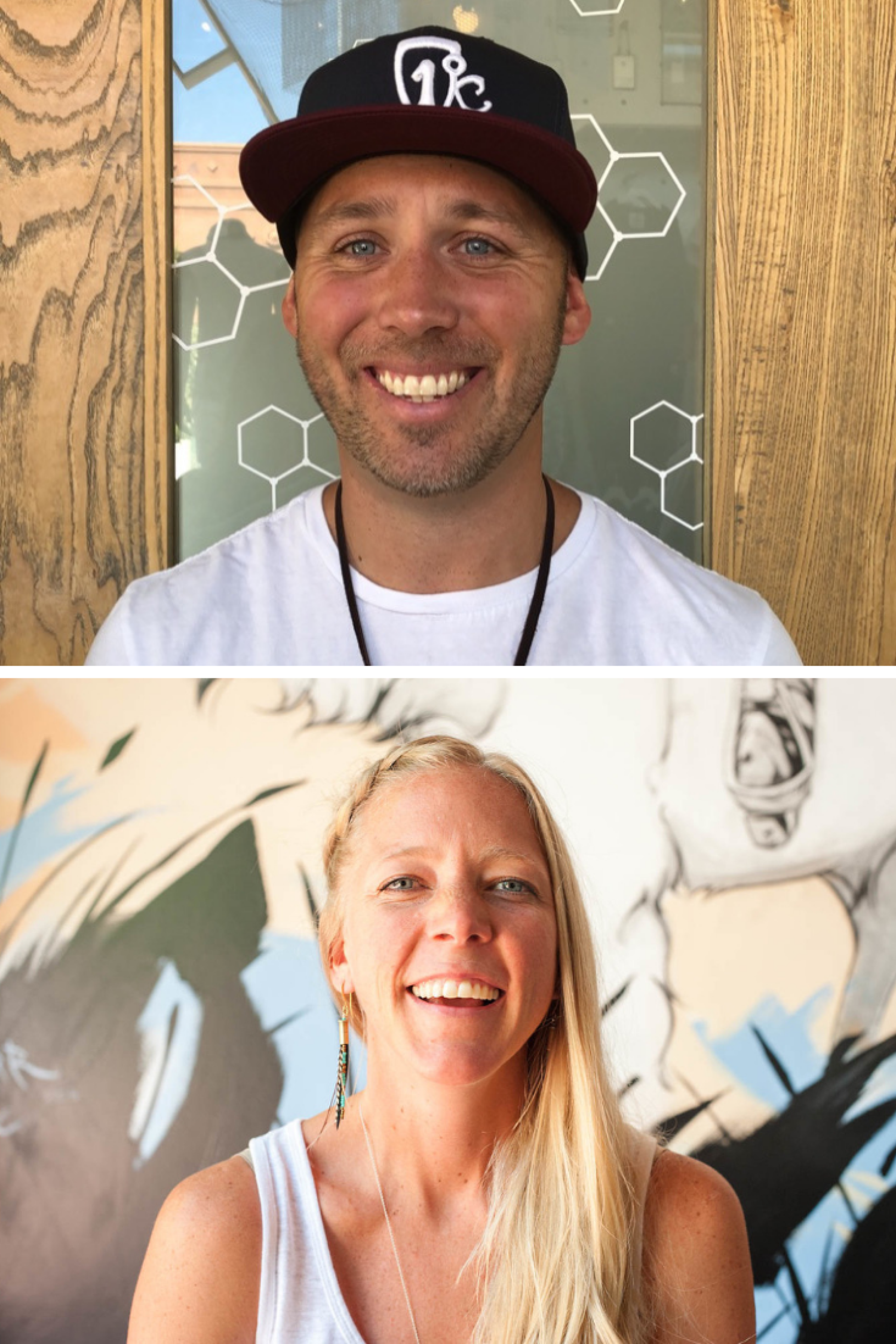 ben and annelise, founders of icelantic skis