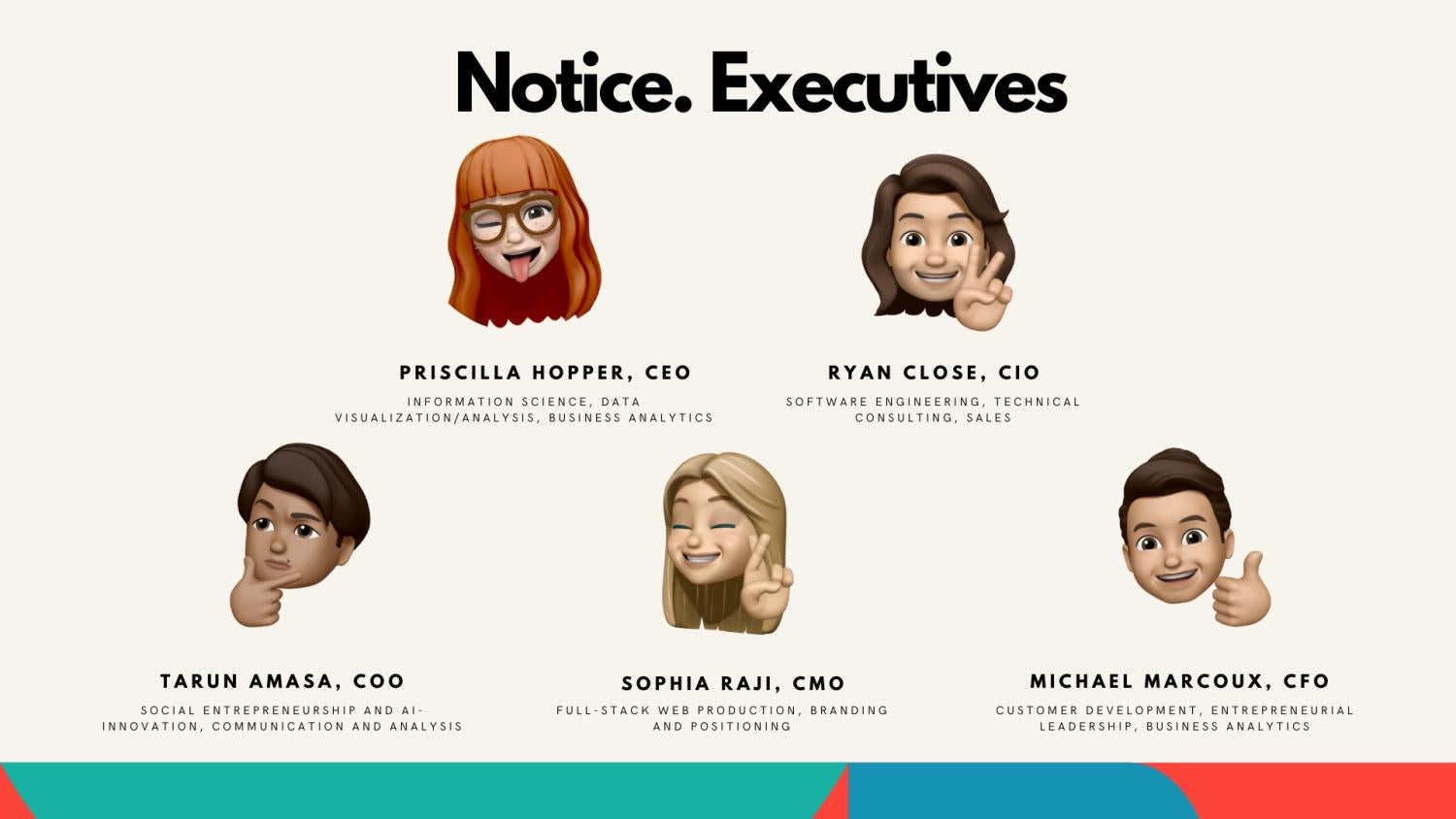 team notice