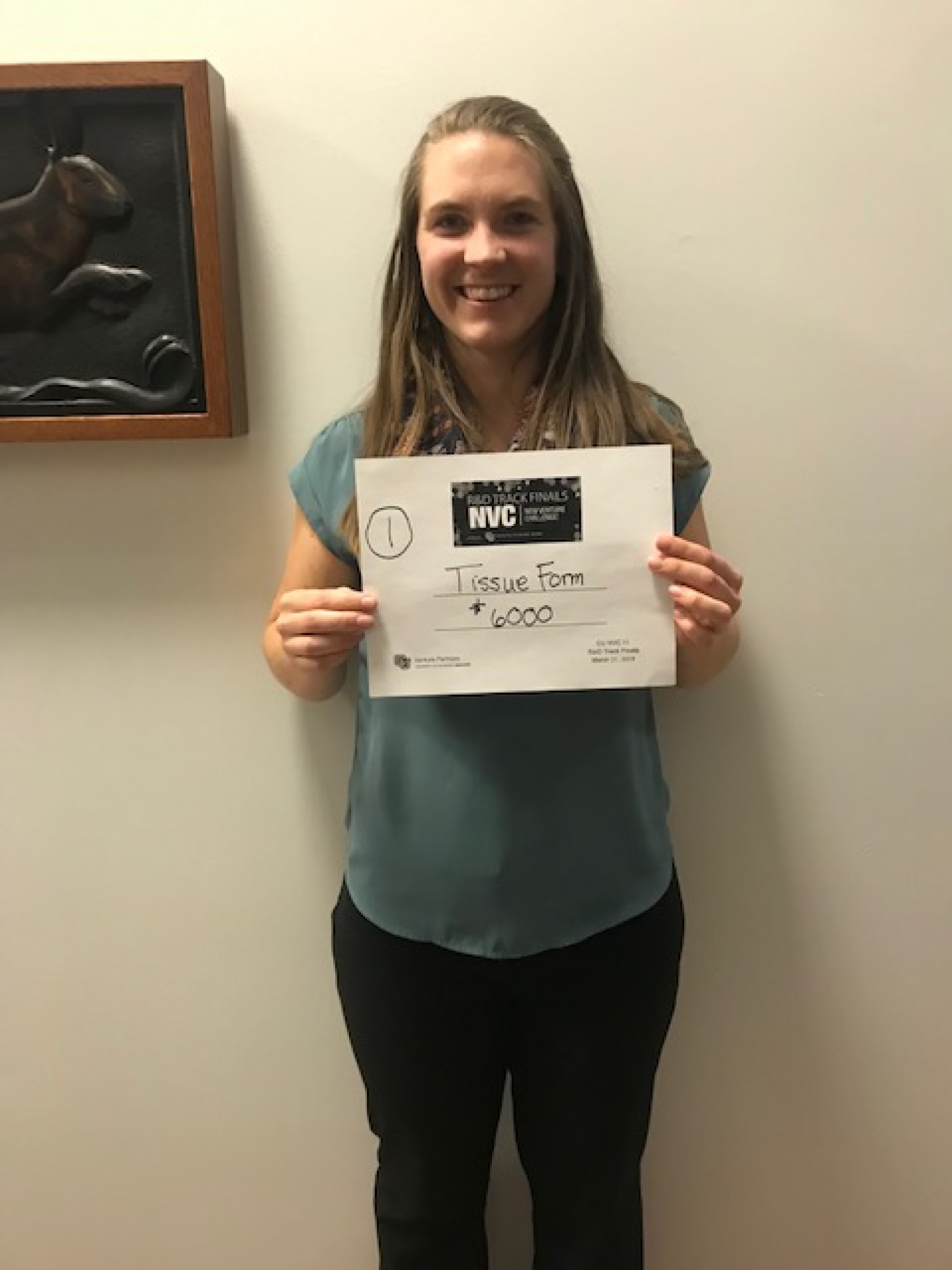 jeanne barthold of tissueform holding award