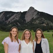 trio care team in front of flatirons