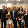 cu boulder staff holding award