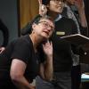 cu speech therapy group studying theater